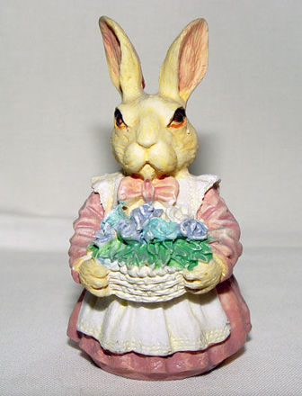 Picture of Mom rabbid with flowers