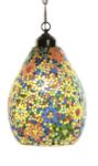 Picture of CEILING LAMP GLASS METAL MOSAIC 